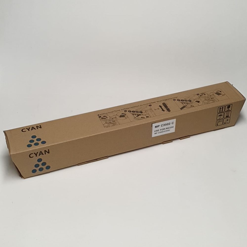 Ricoh MPC3502C CYAN TONER Muadil