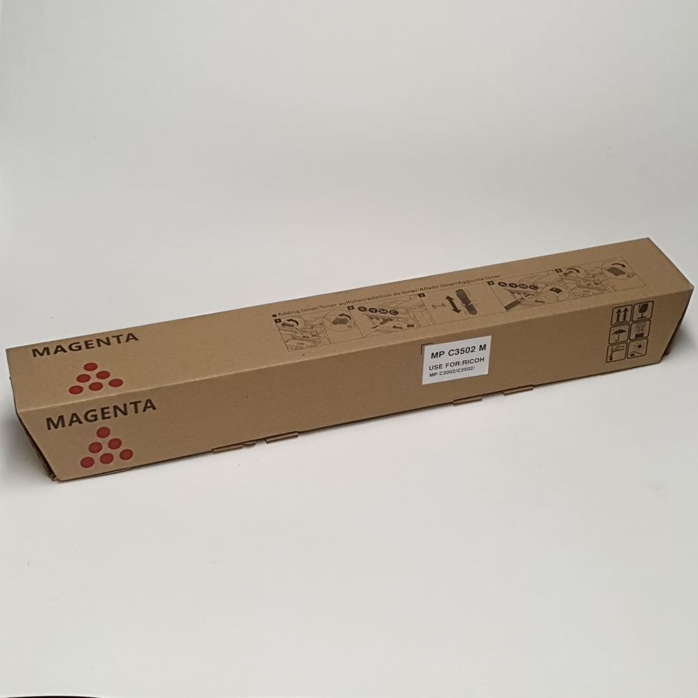 Ricoh MPC3502M MAGENTA TONER Muadil